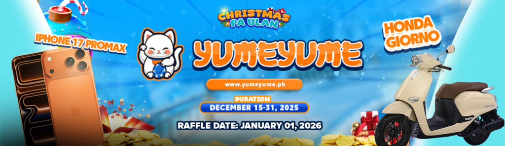 Yume Yume mobile app banner for Android and iOS users